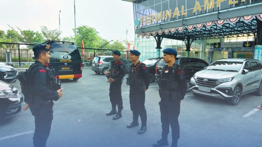 Pastikan Keamanan Pemudik, Satgas Ops Ketupat Toba Tingkatkan Pengawasan Di Terminal Amplas