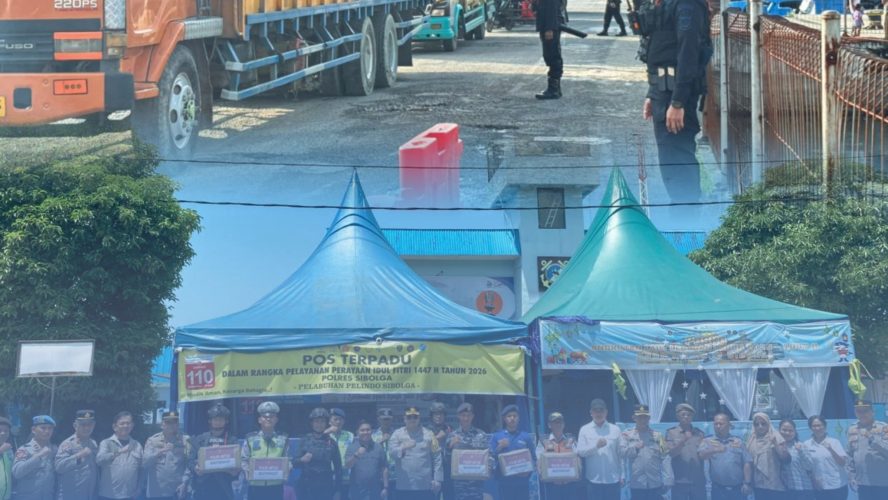 Siaga Tanpa Henti! Brimob Polda Sumut Kawal Ketat Arus Mudik Lebaran Di Sibolga Dalam Operasi Ketupat Toba 2026
