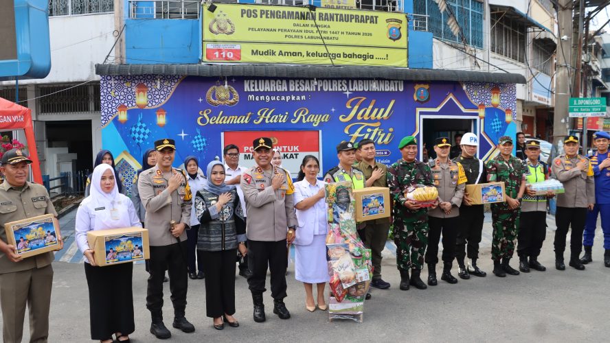 Kapolda Sumut Tinjau Pos Pam Di Labuhanbatu, Pastikan Operasi Ketupat Toba 2026 Siap Amankan Arus Mudik