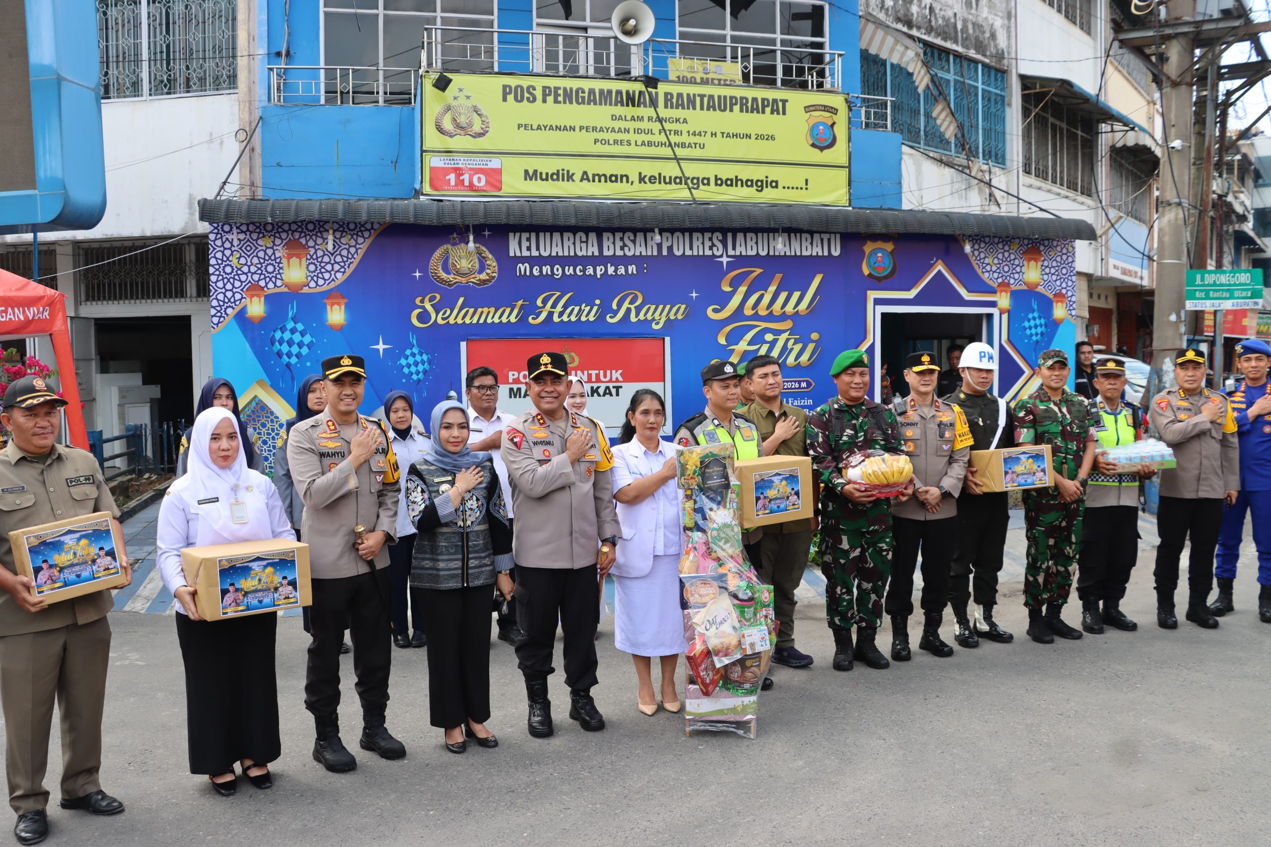 Kapolda Sumut Tinjau Pos Pam Di Labuhanbatu, Pastikan Operasi Ketupat Toba 2026 Siap Amankan Arus Mudik