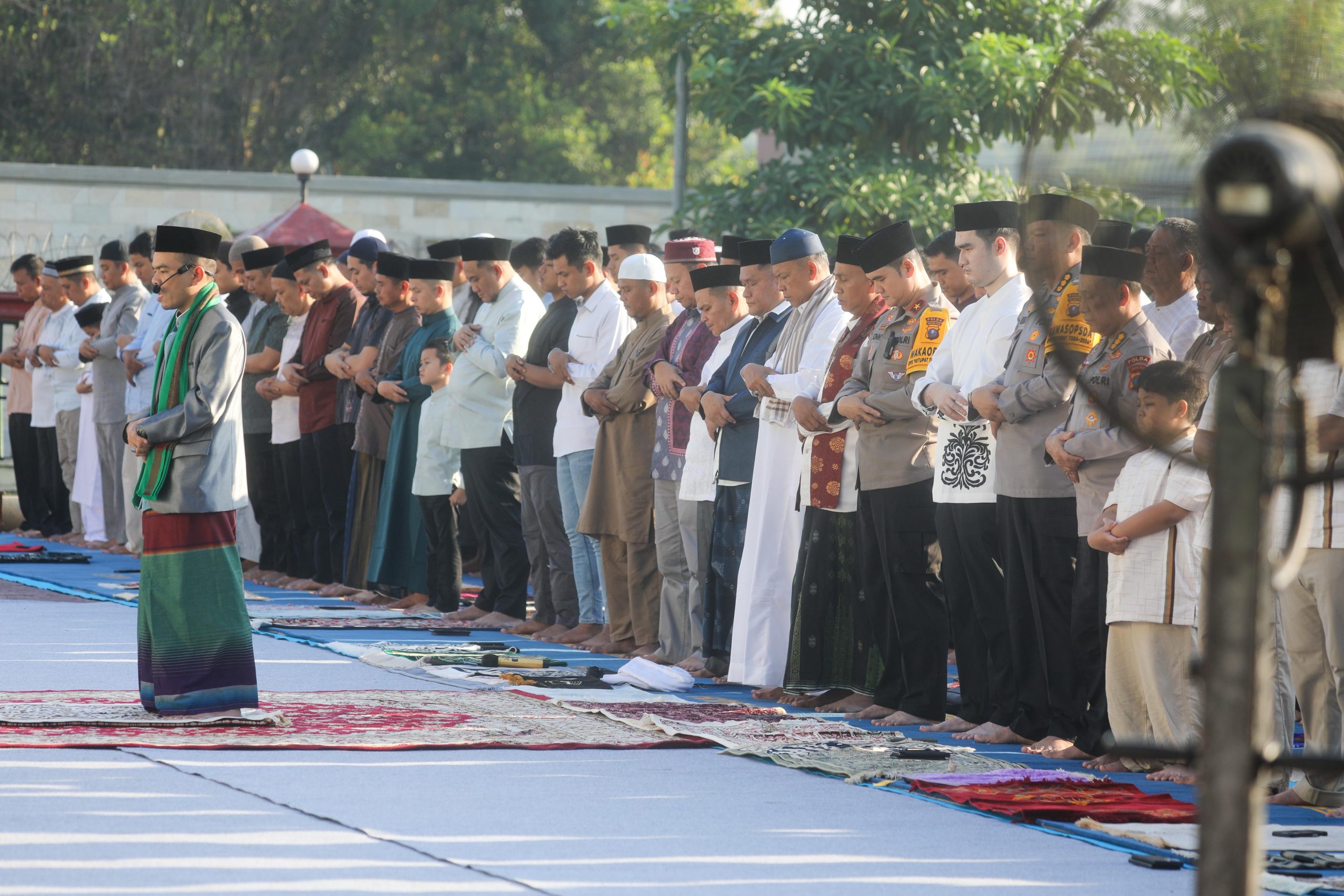 Polda Sumut Gelar Shalat Idul Fitri 1447 H, Perkuat Iman Dan Soliditas Personel