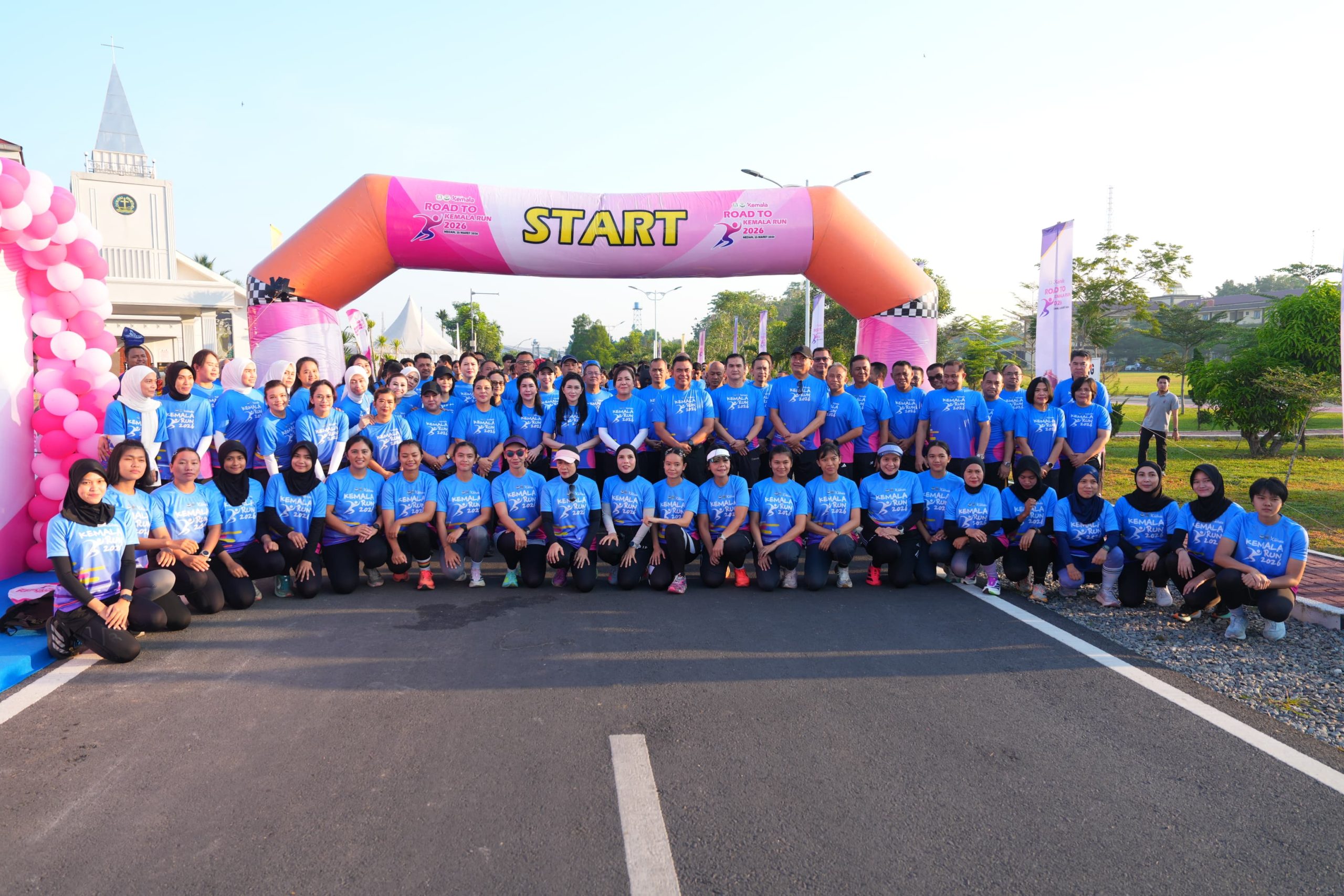 Gelorakan Semangat Olahraga, Polda Sumut Gelar “Road to Kemala Run 2026” Di Medan