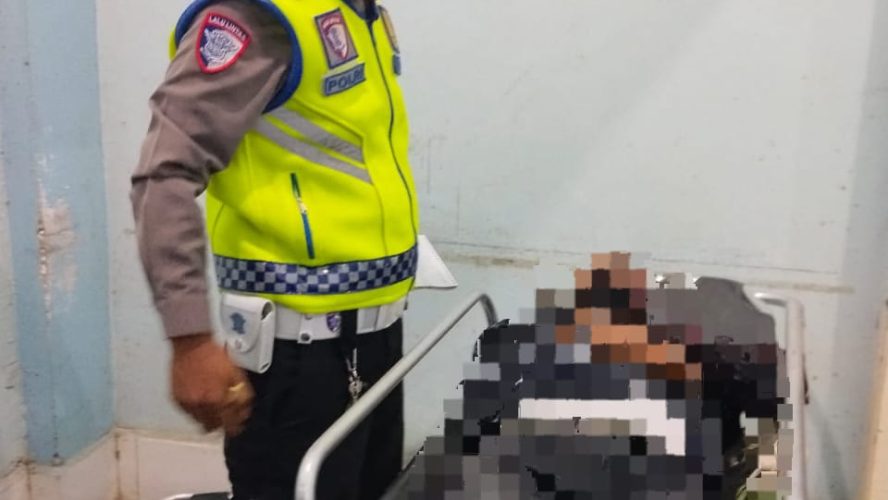 Kecelakaan Lalu Lintas Renggut Dua Nyawa Melayang di Jembatan Juani, Laka Maut Seret Vario Ke Kolong Tronton Di Sergai