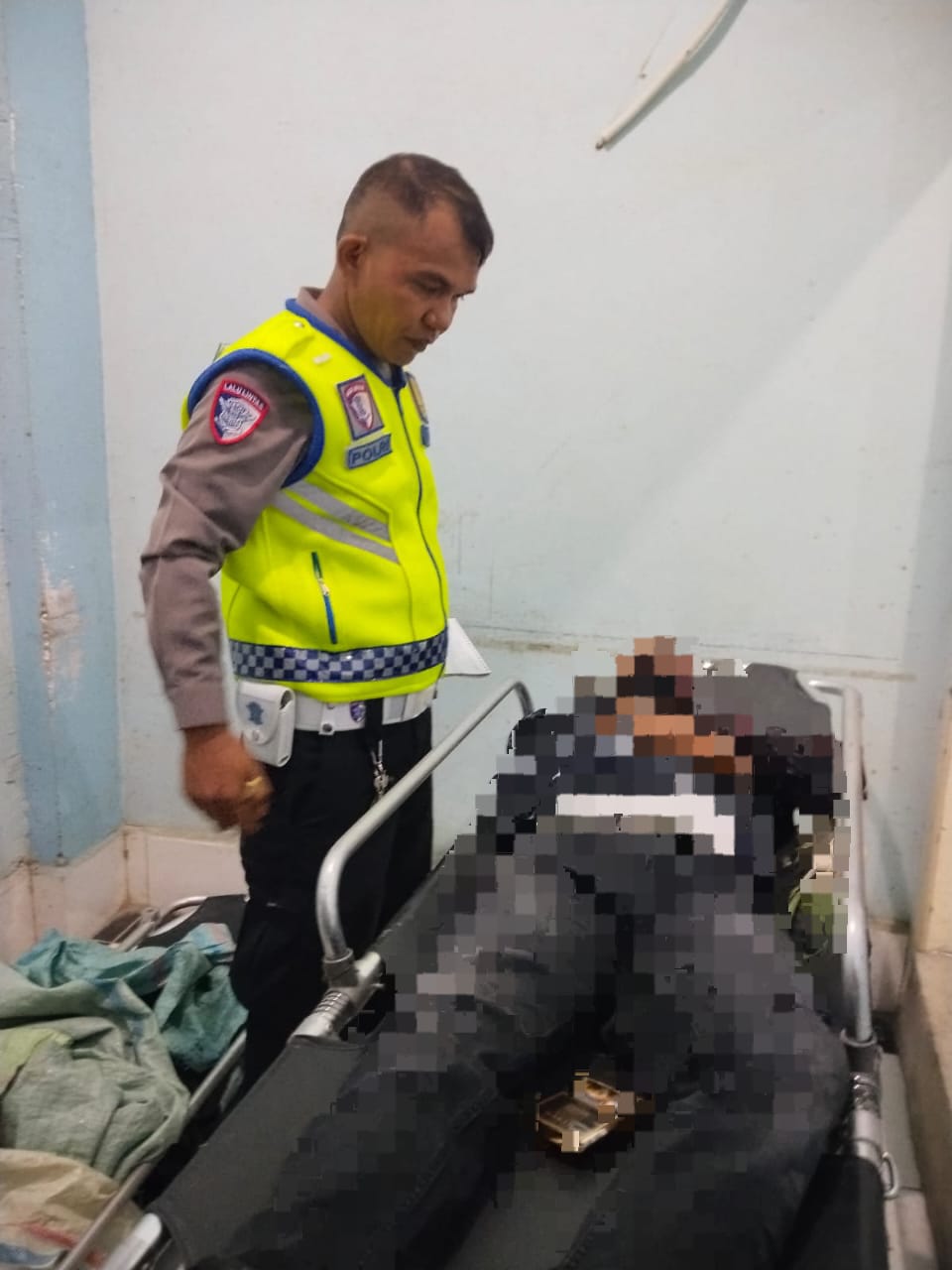 Kecelakaan Lalu Lintas Renggut Dua Nyawa Melayang di Jembatan Juani, Laka Maut Seret Vario Ke Kolong Tronton Di Sergai