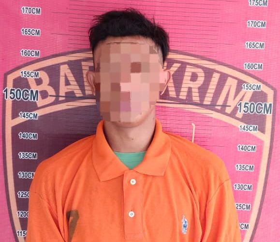 Pelaku Seorang Pria Diamankan Saat Bersembunyi Di Kandang Lembu, Akui Rusak CCTV Dan Terlibat Pencurian Sawit Dengan Kekerasan