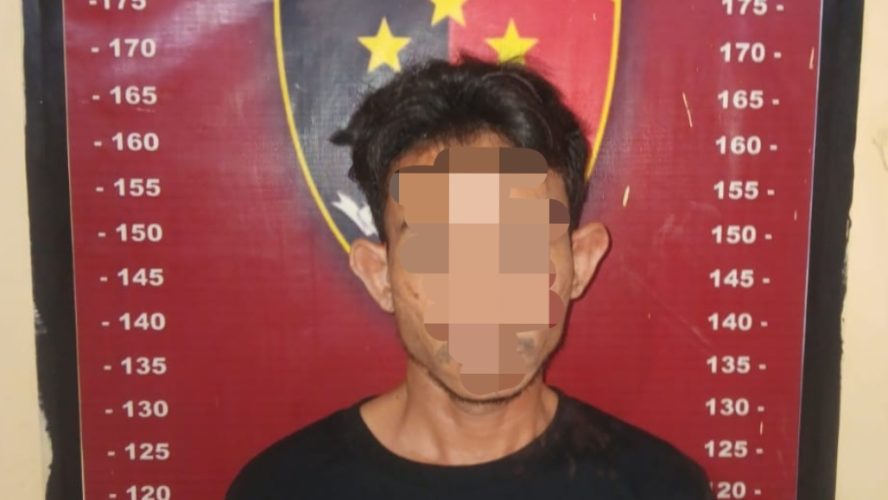 Unit Reskrim Polsek Tanjung Morawa Amankan Terduga Pelaku Pencurian Sepeda Motor Di Desa Limau Manis