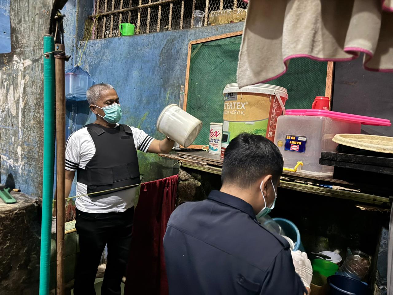 Polsek Labuhan Ruku Gelar Razia Bersama Di Lapas Kelas II A Labuhan Ruku