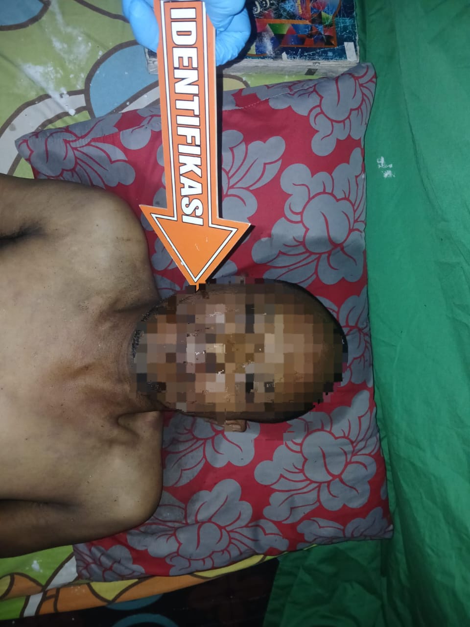 Polsek Perbaungan Polres Sergai Lakukan Cek TKP Telah Ditemukan Mayat Seorang Pria Di Pajak Baru, Kec Perbaungan 