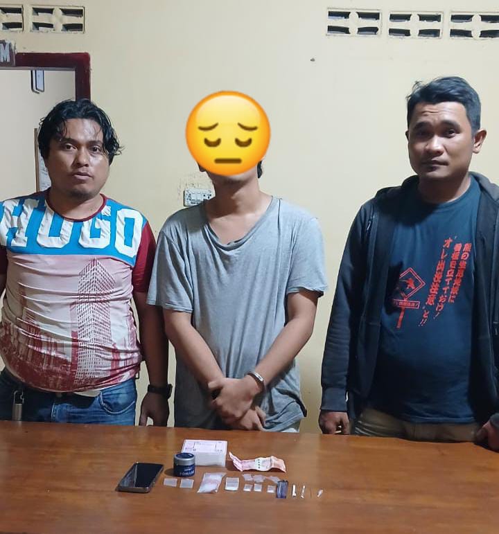 Polsek Bosar Maligas Sikat Pengedar Sabu, Mahasiswa 22 Tahun Diringkus Di Jalan Perjuangan