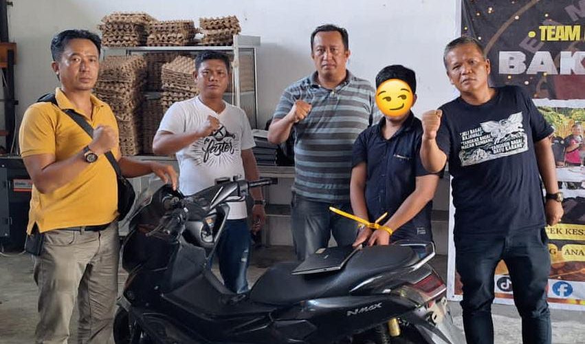 Kurang Dari 1×24 Jam, Unit Reskrim Polsek Gunung Malela Ringkus Residivis Curanmor Hingga Ke Medan: Satu Pelaku, Tiga Kasus Kejahatan Lintas Wilayah Terbongkar