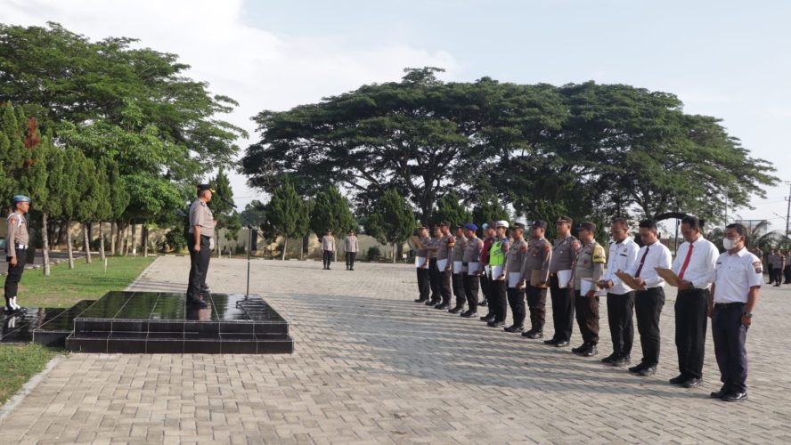 Kapolres Sergai Cek Ruangan Call Center 110, SPKT, Dan Penjagaan Samapta