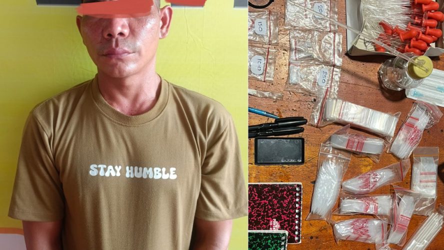Sempat Kabur Lompat Ke Sungai Saat Digrebek, Bandar Sabu Di Desa Pamah Akhirnya Ditangkap Di Aceh