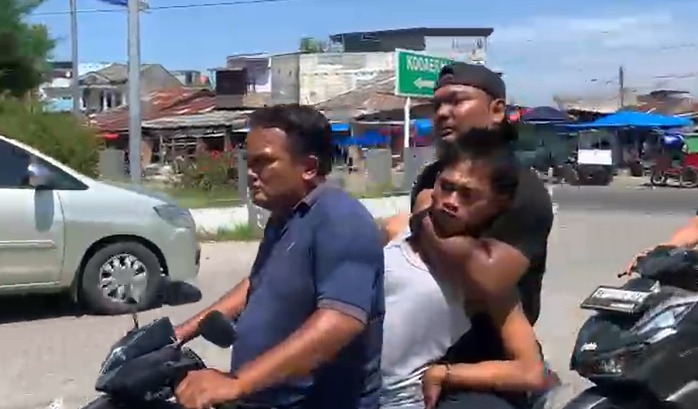 Polsek Belawan Tangkap Pelaku Begal Di Dalam Angkot Jalan Yos Sudarso