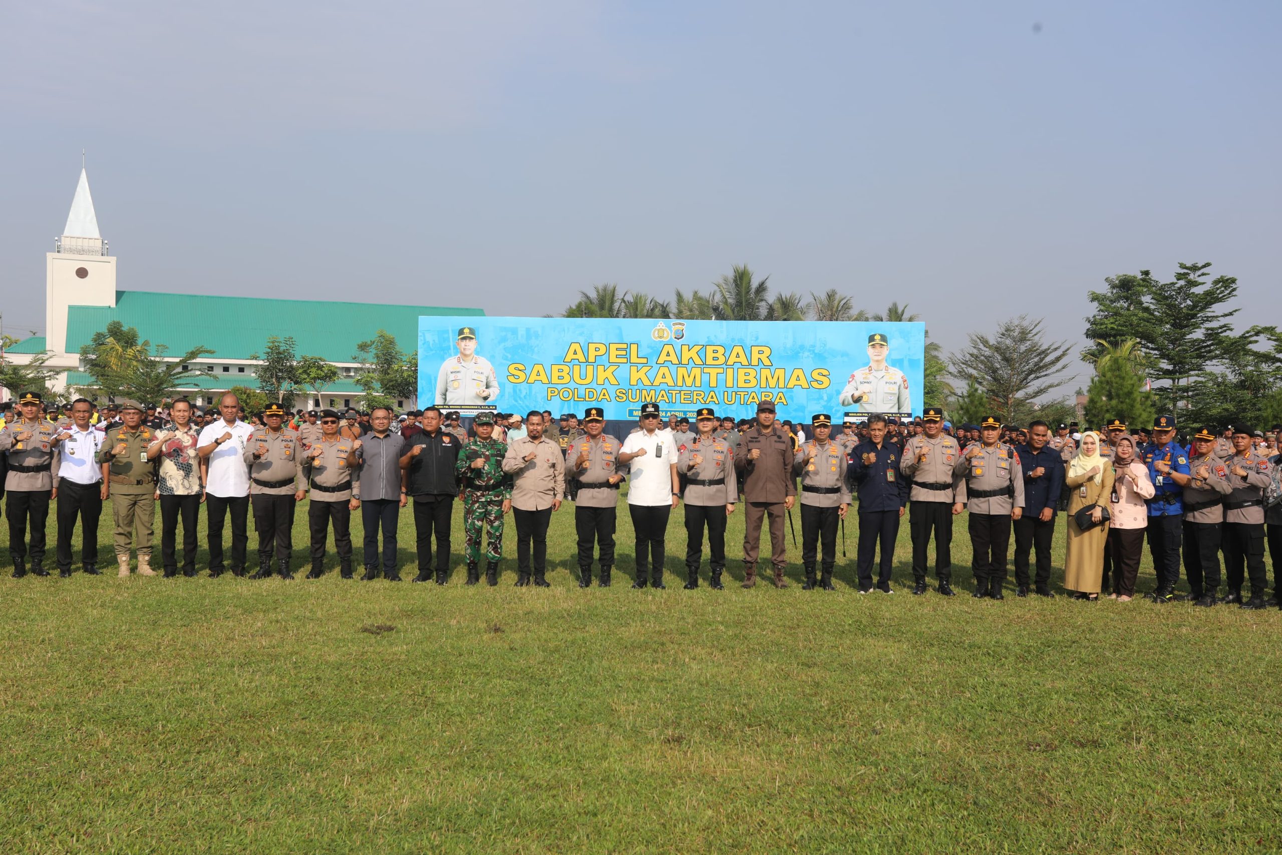 Apel Sabuk Kamtibmas, Kapolda Sumut Tekankan Kekuatan Sinergi Jaga Stabilitas Keamanan
