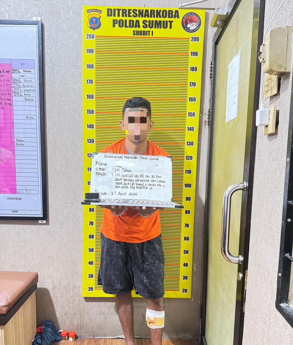 Ungkap Peredaran Sabu Di Pematang Siantar, Polisi Amankan 86 Paket Dan Lumpuhkan Pelaku Saat Pengembangan