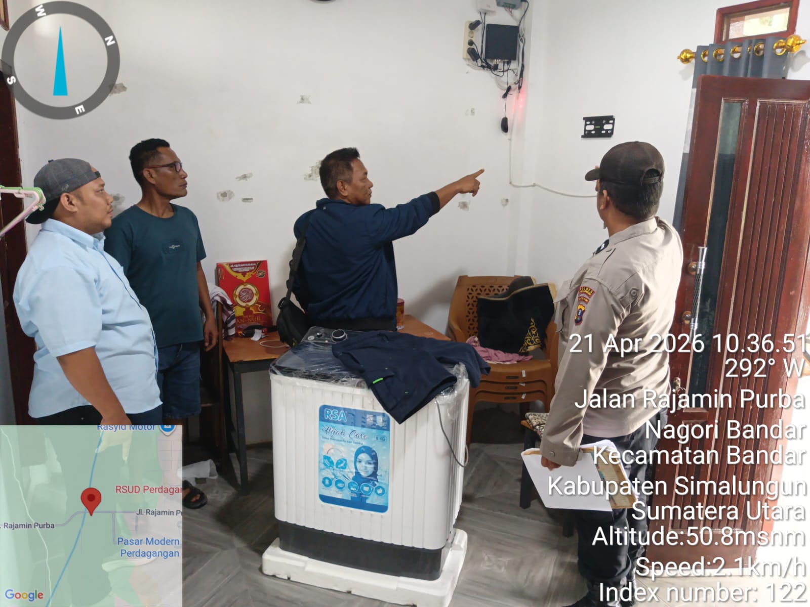 Gerak Cepat! Reskrim Polsek Bandar Huluan Ringkus Tiga Pelaku Curat Dalam Satu Malam, Kerugian Korban Capai Rp 14,5 Juta