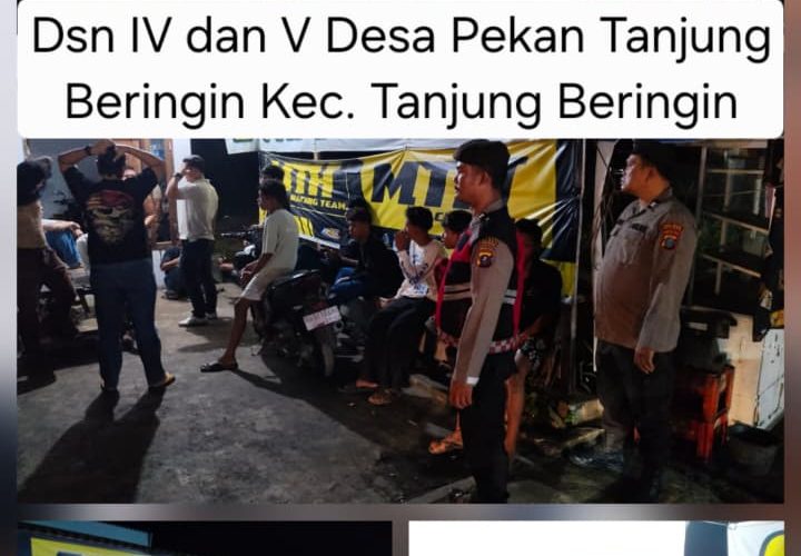 Polres Sergai Intensifkan Patroli KRYD Cegah Balap Liar, Geng Motor, 3C, Knalpot Brong, Narkoba, Premanisme, Dan Sajam