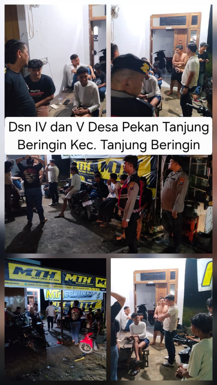 Polres Sergai Intensifkan Patroli KRYD Cegah Balap Liar, Geng Motor, 3C, Knalpot Brong, Narkoba, Premanisme, Dan Sajam
