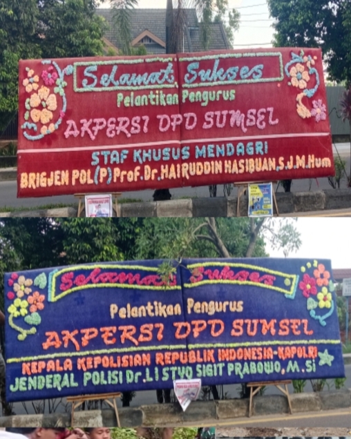 Apresiasi Dua Tokoh Nasional Pelantikan Pengurus DPD Akpersi Sumsel Bertabur Dukungan Baik.