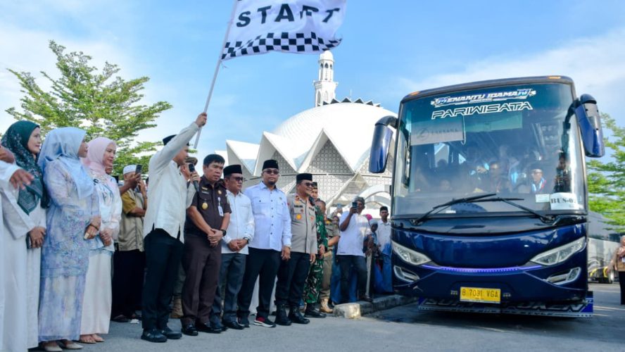Polres Sergai Kawal Ketat Pelepasan 190 Jamaah Haji Kloter 8, Pastikan Kondusif Dan Penuh Doa