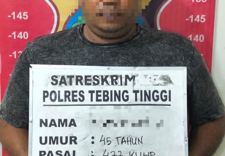 Tak Berkutik, Spesialis Curanmor Diamankan Sat Reskrim Polres Tebing Tinggi