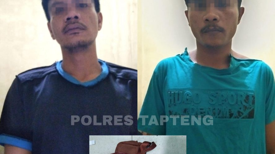 Polres Tapanuli Tengah Ringkus Dua Pelaku Jambret Di Desa Aek Horsik