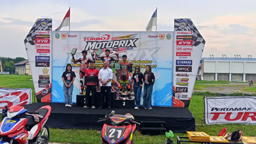 Kejuaraan Nasional Motoprix Regional Sumatera Putaran Pertama 2026 Sukses Di Gelar Di Sirkuit Dispora Sumut