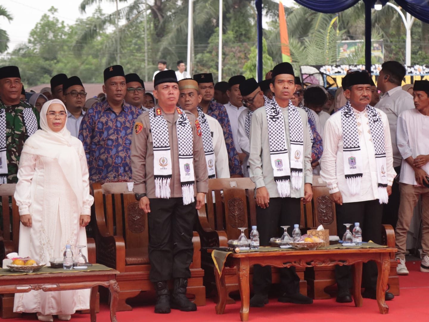 Kapolres Binjai Pastikan Pembukaan MTQ Ke-57 Kota Binjai Berjalan Kondusif