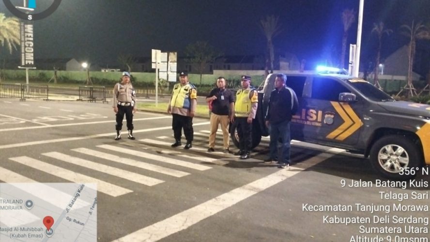 Patroli Blue Light Ditingkatkan, Polresta Deli Serdang Perkuat Kehadiran Polisi Di Malam Hari