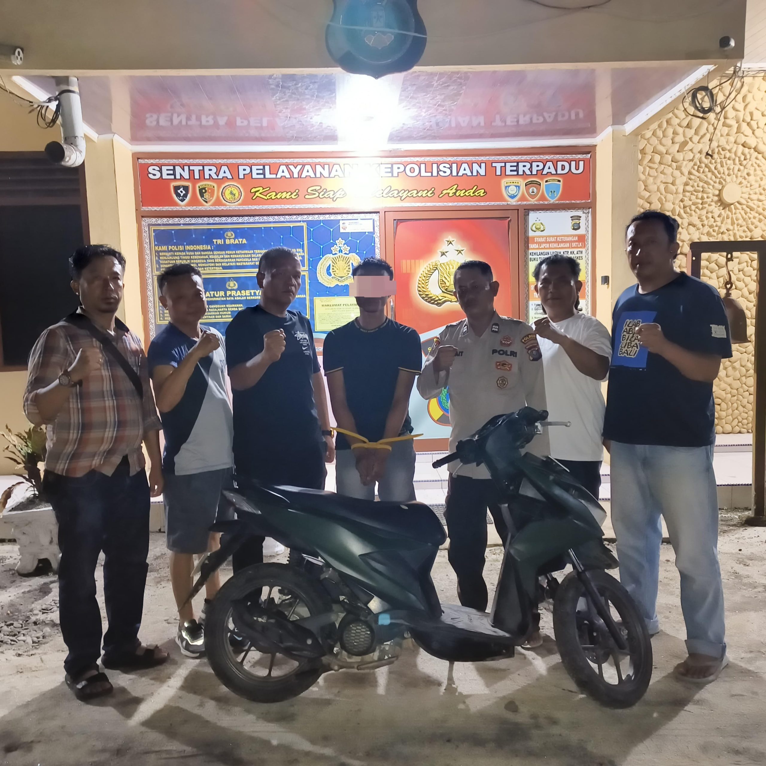 Gerak Cepat Polsek Gunung Malela, 5 Hari Ungkap Curanmor: Pelaku Ternyata Tetangga Korban