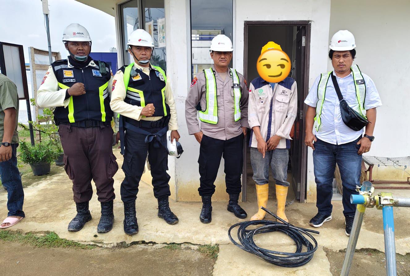 Respons Cepat Dan Profesional, Polsek Bosar Maligas Tuntaskan Kasus Pencurian Kabel Di Kawasan Industri Sei Mangkei