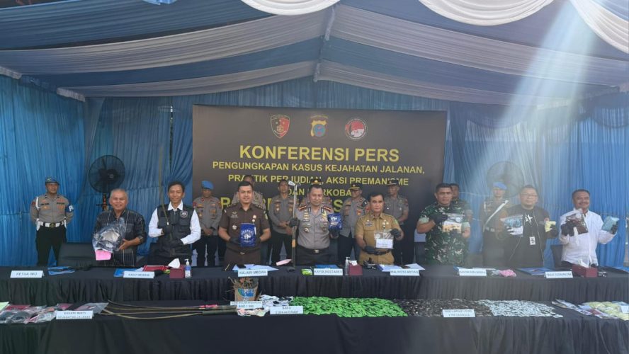 Medan”Bersih-Bersih”: Polrestabes Medan Gulung 290 Pelaku Kejahatan, 19 Diterjang Timah Panas