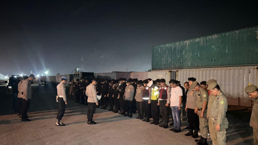 Patroli Gabungan Tengah Malam Di Belawan, Polisi Tekan Potensi Premanisme Hingga Tawuran