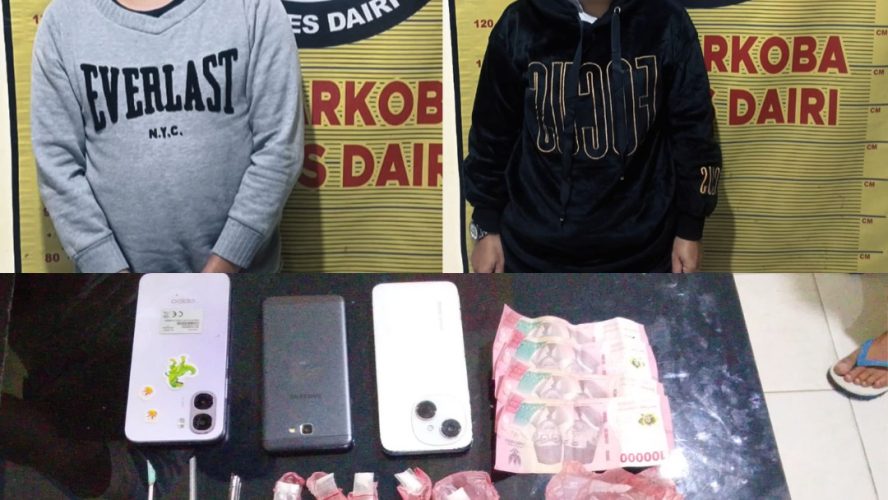 Miliki Sabu, Sat Narkoba Polres Dairi Berhasil Ringkus Residivis Bersama Wanita Di Kamar Kos – Kosan