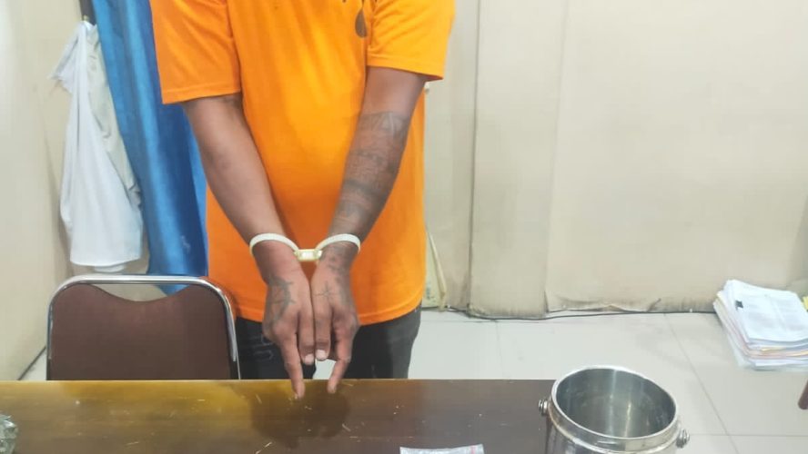 Pengedar Sabu Di Karo Ditangkap, Polisi Sita Timbangan Hingga 7 Paket Narkoba
