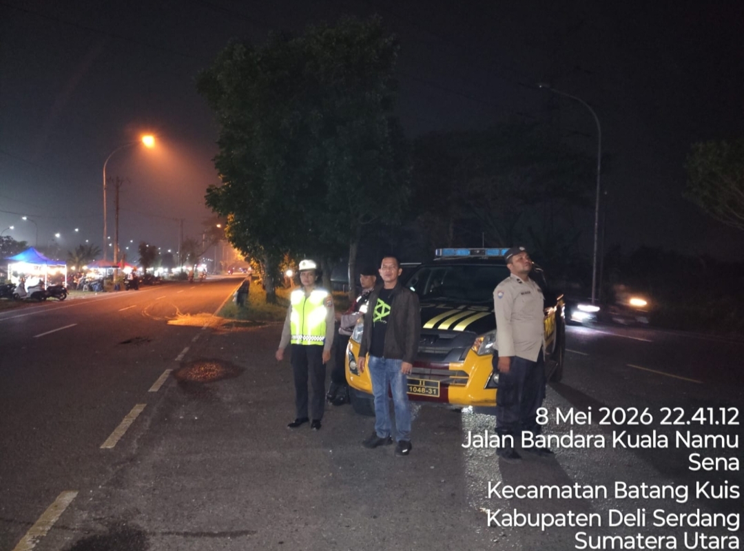 Cegah Kriminalitas Dimalam Hari, Polresta Deli Serdang Gencarkan Patroli Hingga Pagi Hari