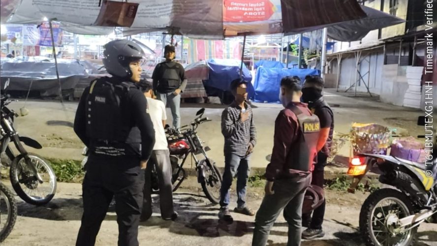 Antisipasi Guantibmas,Polres Pematangsiantar Laksanakan KRYD Dan Tiga Sepedamotor Knalpot Brong Diamankan
