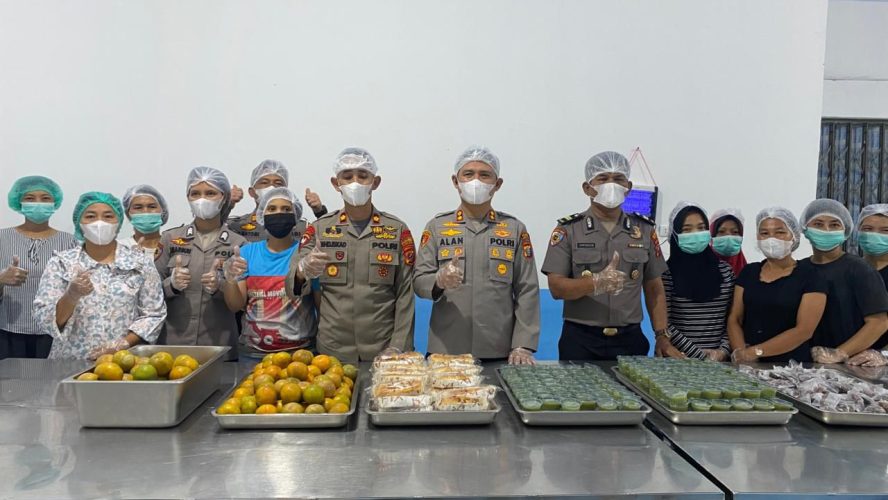 Polres Tapteng Operasikan Tiga Satuan Pelayanan Gizi Di Pandan, Sarudik, Dan Badiri
