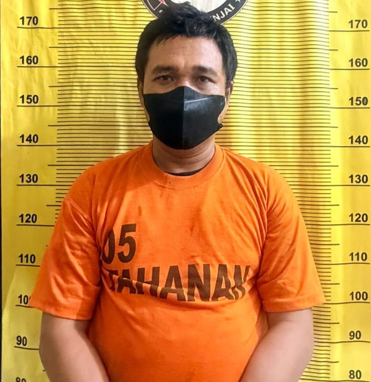 Aksi Kejar-Kejaran Sempat Terjadi Dan Akhirnya Seorang Pria Diboyong Ke Polres Binjai