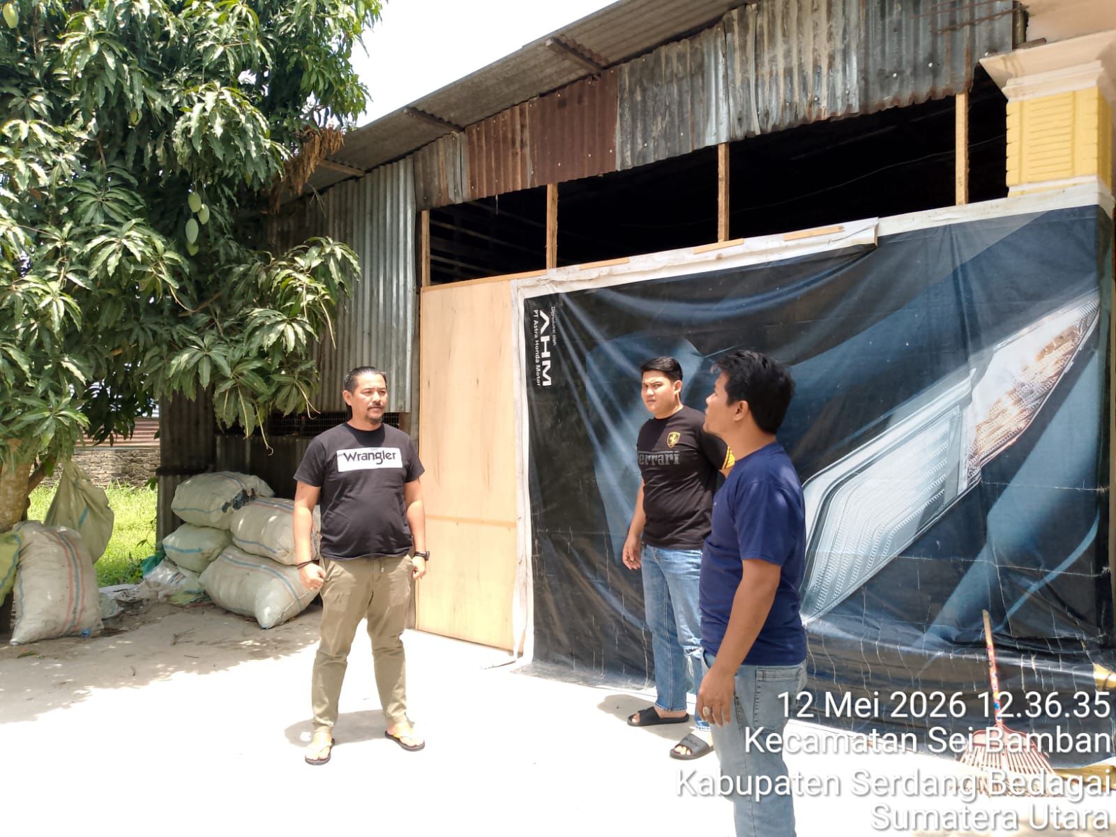 Mendapat Informasi: Sat Reskrim Polres Sergai Gerak Cepat Tinjau Lokasi Perjudian