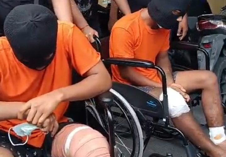 Tim Cobra Polres Binjai, Lumpuhkan Pelaku Begal Terhadap Anak Sekolah Di Binjai