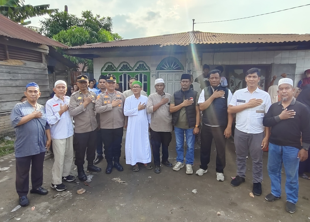 Polresta Deli Serdang Berikan Talih Asih Ke Rumah Tahfidz Quran Ar-Rahmah Atas Keberanian Melawan Peredaran Narkoba