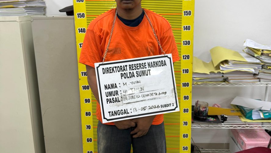 Dua Pengedar Sabu Di Medan Maimun Diciduk Saat Transaksi, Polisi Sita Paket Narkoba Dan Uang Tunai
