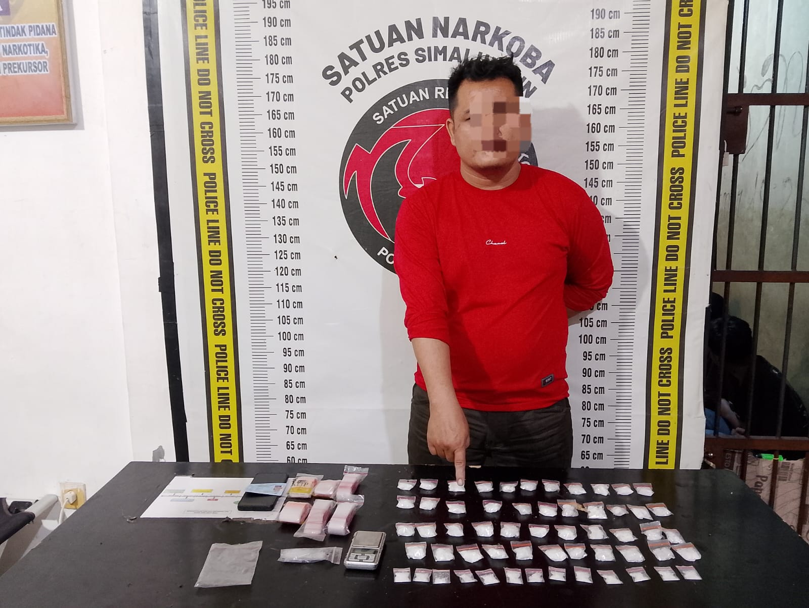 Polda Sumut Bongkar Jaringan Narkoba Di Simalungun-Batubara, Mahasiswa Hingga Bandar 245 Gram Sabu Diciduk