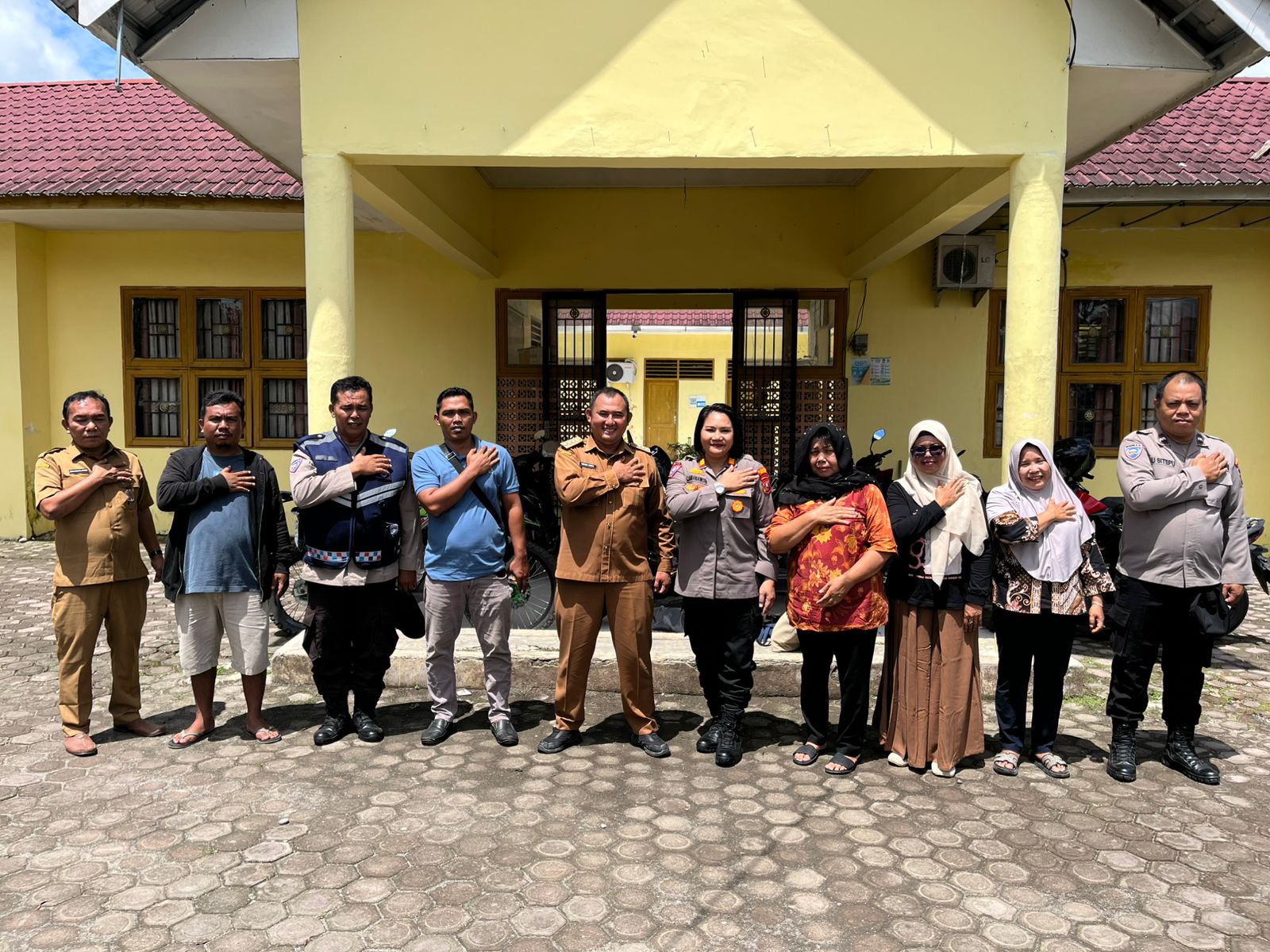 Jalin Sinergitas Dan Silaturahmi, Sat Binmas Polres Binjai Laksanakan Sambang Dds Ke Kecamatan Sei Bingai