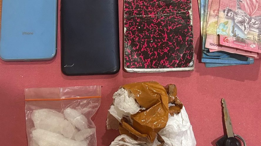 Polres Labusel Gagalkan Transaksi Sabu, Dua Pria Ditangkap Dengan Barang Bukti 100 Gram