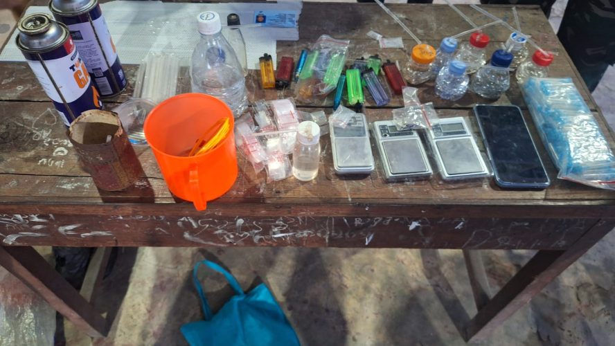 Tawuran Di Belawan Dibubarkan Tim Gabungan, Polisi Temukan Dugaan Sarang Narkoba Dan Amankan Seorang Pria Positif Sabu