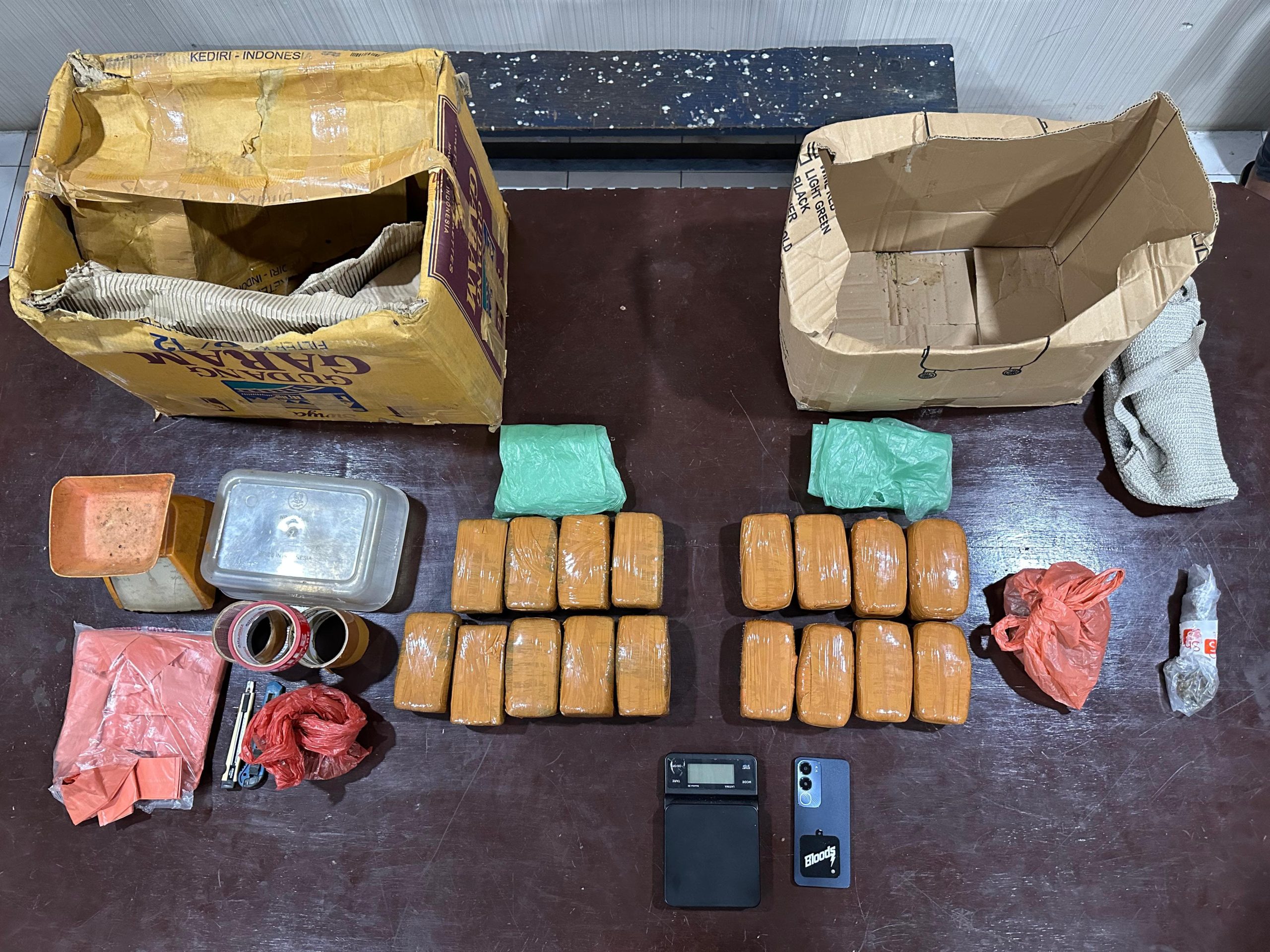 Polres Pematangsiantar Ungkap Peredaran Ganja 7 Kg, Satu Tersangka Ditangkap