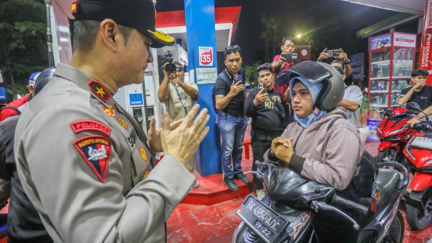Polda Sumut Tinjau SPBU Sekitar Medan, Pastikan Stok BBM Aman Saat Blackout