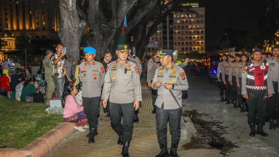 Polda Sumut Pastikan Situasi Tetap Kondusif Meski Blackout, Warga Medan Beraktivitas Normal